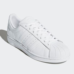 Adidas women’s white superstar sneaker